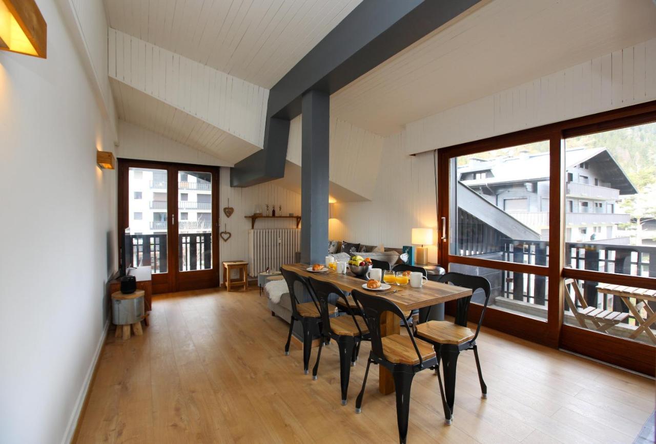 Superbe T3 En Face Du Brevent, Chamonix Apartman Kültér fotó