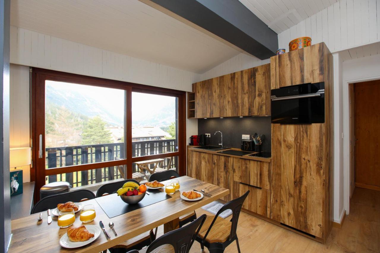 Superbe T3 En Face Du Brevent, Chamonix Apartman Kültér fotó