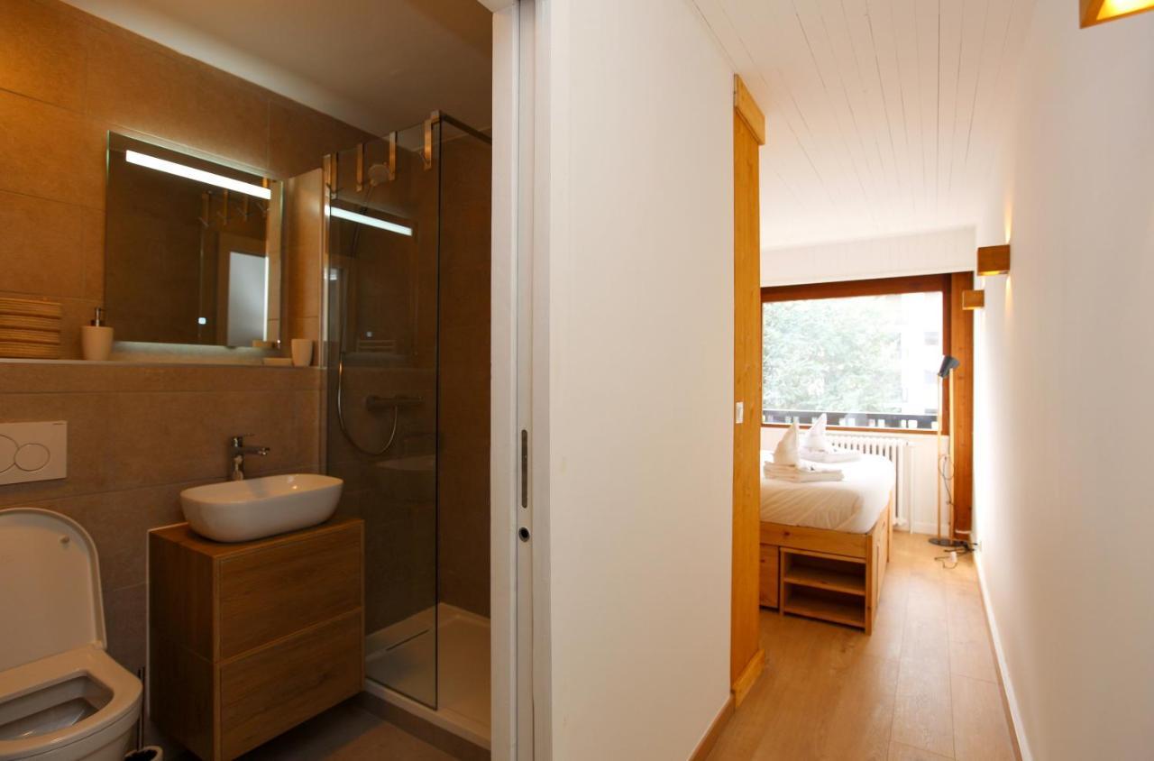 Superbe T3 En Face Du Brevent, Chamonix Apartman Kültér fotó