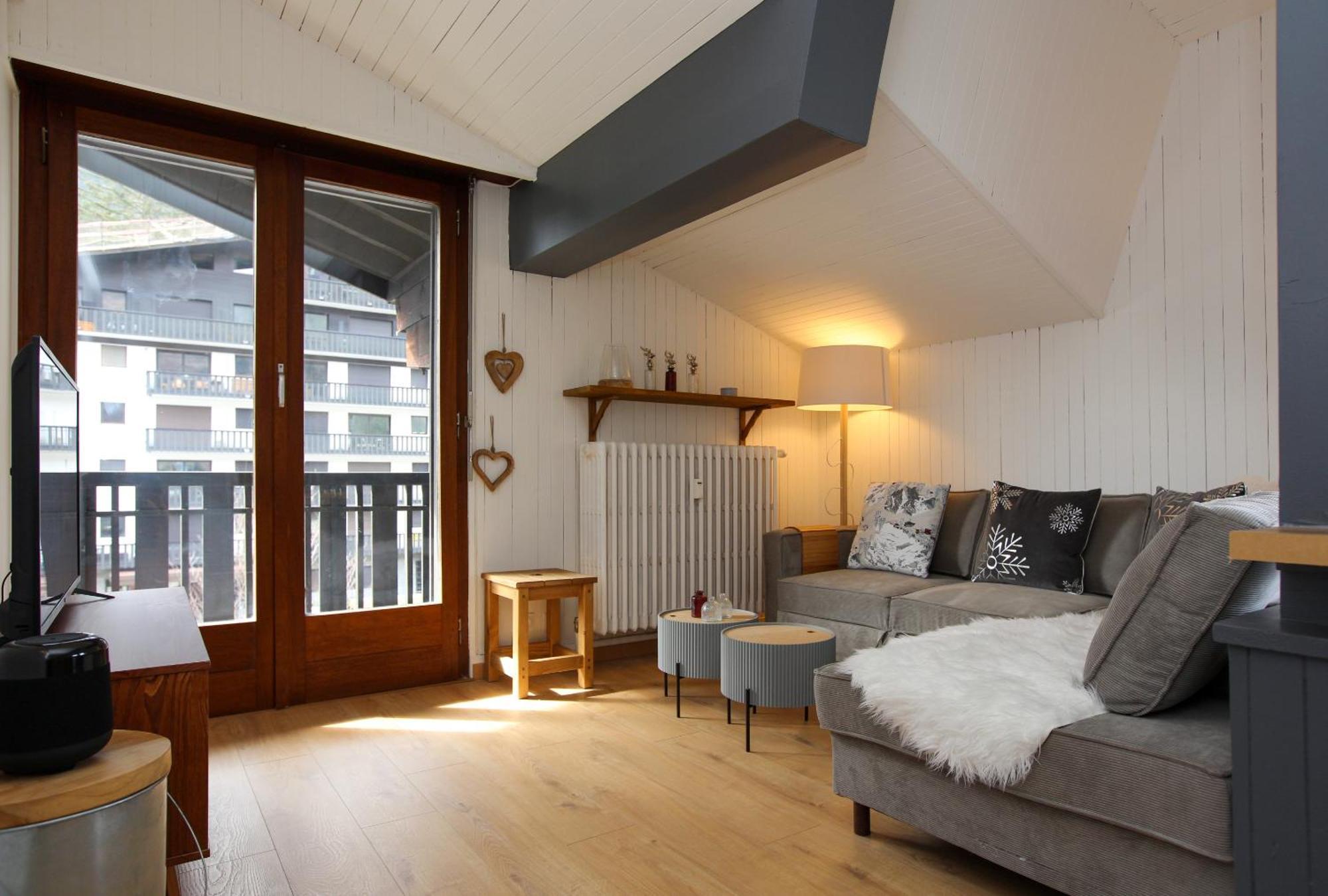 Superbe T3 En Face Du Brevent, Chamonix Apartman Szoba fotó